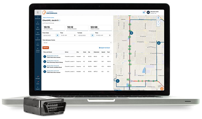 Encompass Vehicle Tracking