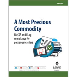 A Most Precious Commodity: FMCSR and ELog Compliance For Passenger Carriers - Free Whitepaper