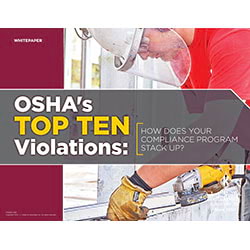 OSHA's Top 10 Violations - Free Whitepaper